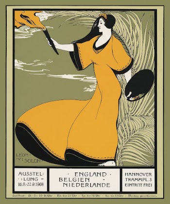 Plakat um 1900 (1968) by L&eacute;on-Victor | Free Photo Illustration - rawpixel