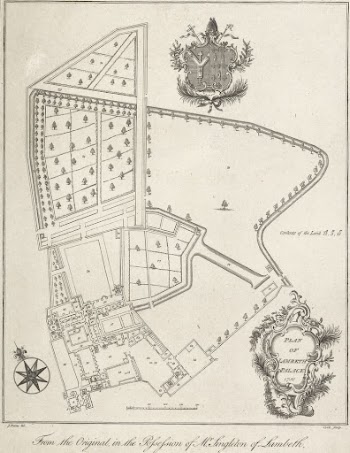 Plan of Lambeth Palace | Free Photo - rawpixel