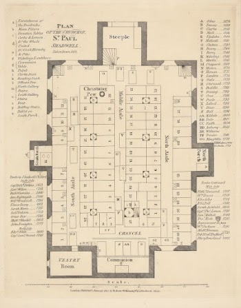 Plan of the Church of St. | Free Photo - rawpixel