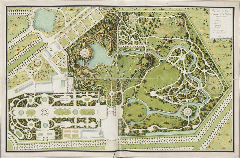 Plan of the Petit Trianon | Free PNG - rawpixel