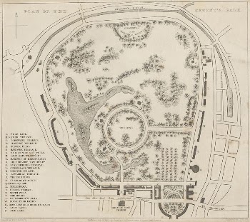 Plan of the Regent's Park | Free Photo - rawpixel