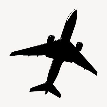 Plan silhouette collage element, travel | Free PSD - rawpixel