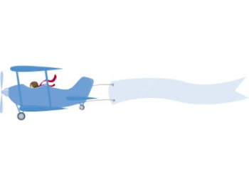 Plane banner PNG - DLPNG.com