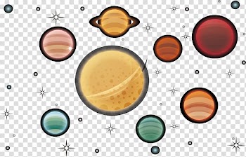 Planet, Colorful planet transparent background PNG clipart
