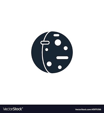 planet creative icon filled from space