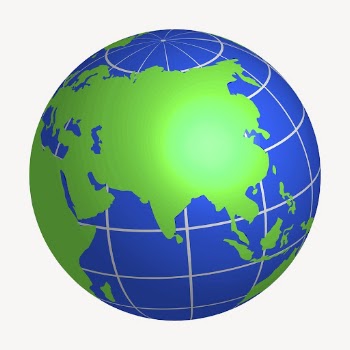 Planet earth clipart, geography illustration | Free PSD - rawpixel