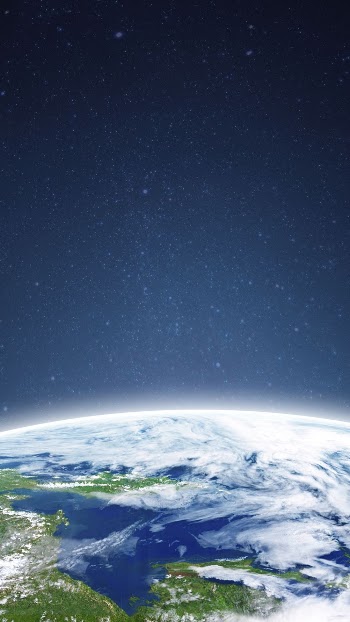 Planet Earth mobile wallpaper, dark | Free Photo - rawpixel