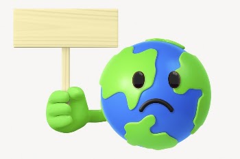 Planet earth protest sign mockup, | Free PSD Mockup - rawpixel