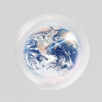 Planet Earth sticker, environment bubble | Free PSD - rawpixel