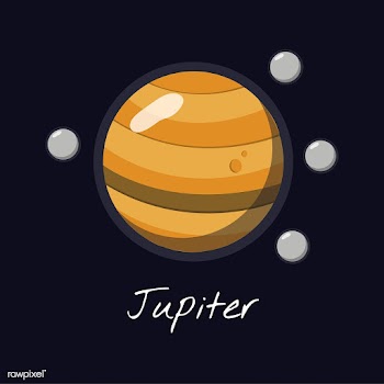 Planet Jupiter vector | Free stock vector - 250138