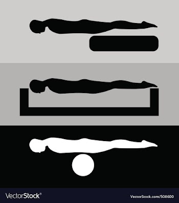 Planking vector image