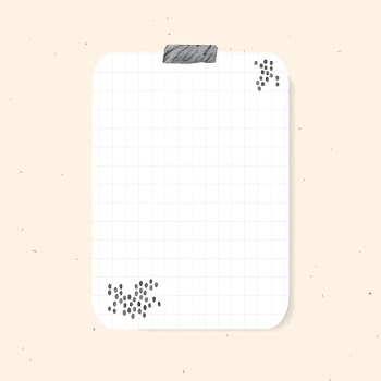 Planner stickers psd grid paper element in… | Free stock illustration | High Resolution graphic