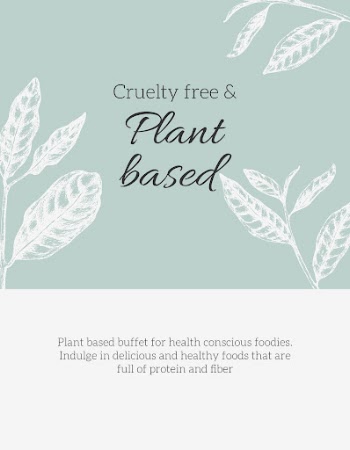 Plant based flyer template, healthy | Free PSD Template - rawpixel