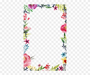 Plant Border Transparent Background - Flower Border Transparent Background