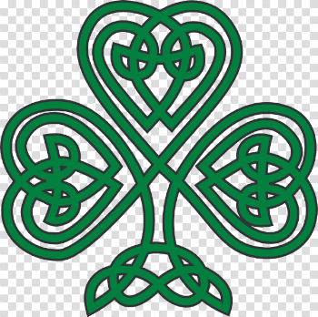 Plant Flower Celtic Shamrock Celts Knot