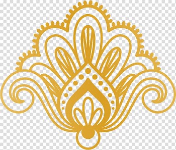 Plant, Golden plant frame transparent background PNG clipart