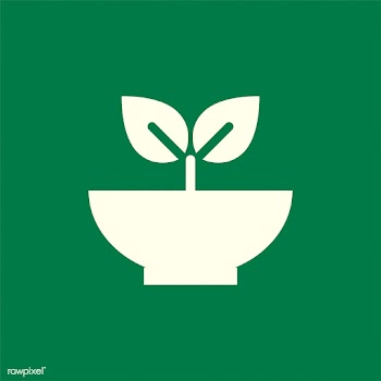 Plant in a bowl logo vector | Free stock vector - 487197