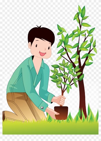 Planting Trees Man - Planting Trees Png