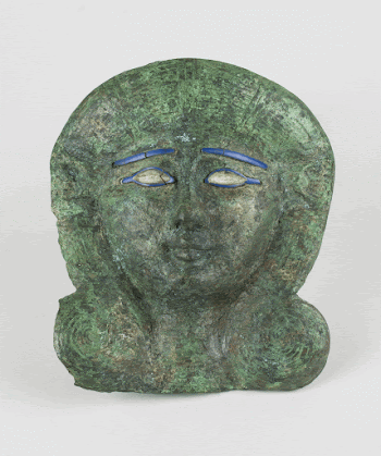 Plaque with Hathor Head (664&ndash;30 | Free Photo - rawpixel