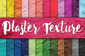 Plaster Texture Digital Paper