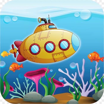 Plastic bag Blue Whale Shark Games Bubble Shots Infographic - submarine scene 