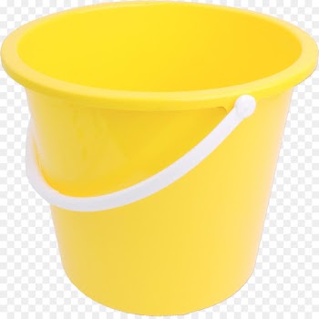 Plastic, Flowerpot, Portavela, Yellow PNG