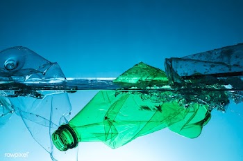 Plastic waste polluting the ocean | Free  photo - 2318937