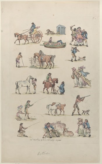 Plate 1, Outlines of Figures, | Free Photo - rawpixel