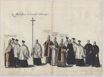 Plate 13: Members of the clergy | Free Photo - rawpixel