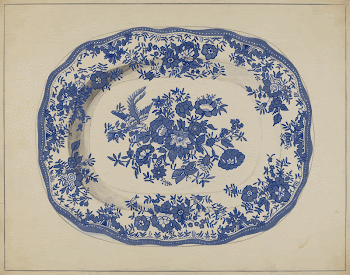 Plate (ca.1937) by Katherine Hastings. | Free Photo - rawpixel