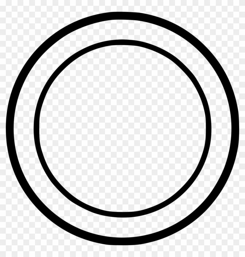 Plate Comments - Blank Double Circle Logo