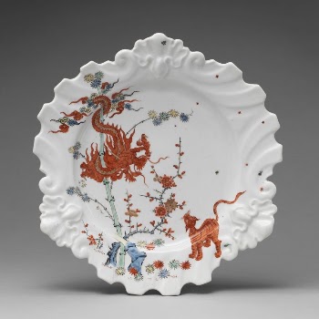 Plate decorated with Japanese Kakiemon-inspired | Free Photo - rawpixel