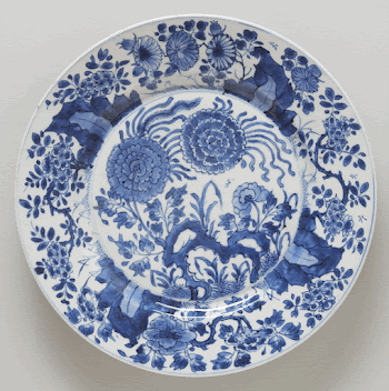 Plate, one of a pair | Free Photo - rawpixel
