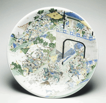 Plate, porcelain, famille verte enamels | Free Photo - rawpixel