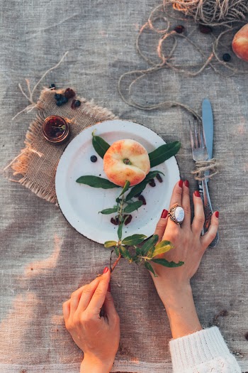 Plate With Food