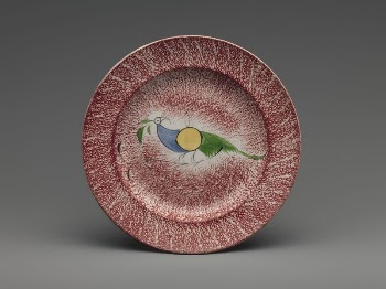 Plate with peafowl | Free Photo - rawpixel