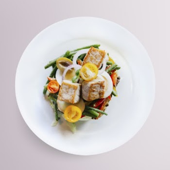 Plating food sticker, fine dining | Free PSD - rawpixel