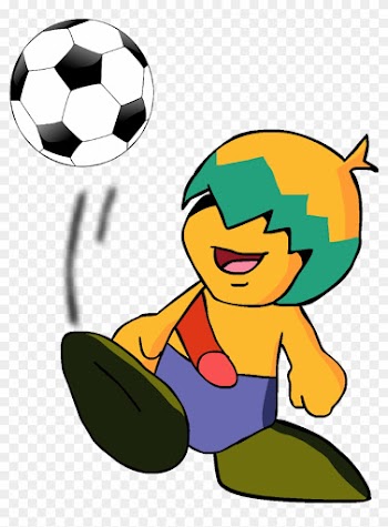Play Football By Kingasylus91 On Clipart Library - Soccer Ball Tote Bag, Adult Unisex, Natural