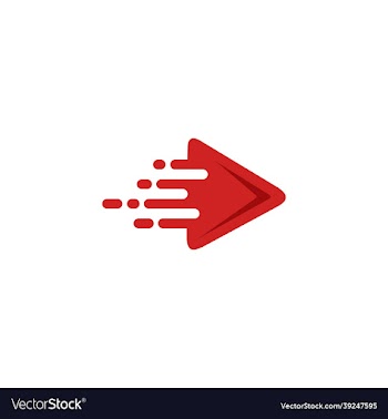 play video movement logo symbol template