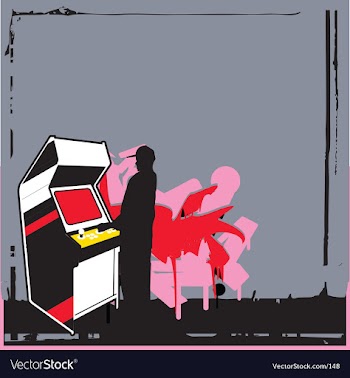 Player one vector image