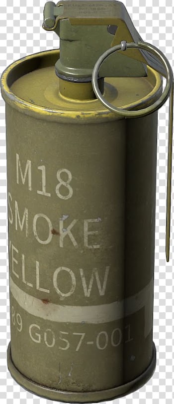 PlayerUnknown's Battlegrounds AN M18 Smoke grenade Smoke bomb, grenade transparent background PNG clipart