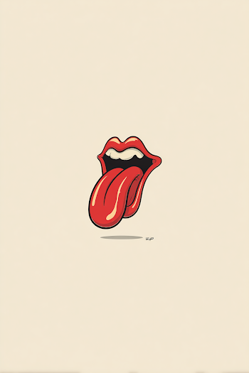 Playful Cartoon Tongue Logo