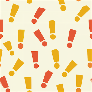 Playful Exclamation Points Pattern
