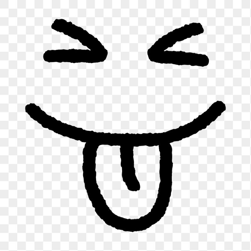 Playful face png sticker, emoticon | Free PNG - rawpixel
