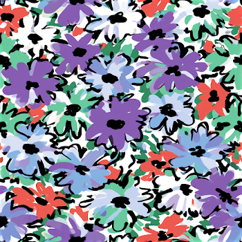 Playful Floral Doodle Pattern