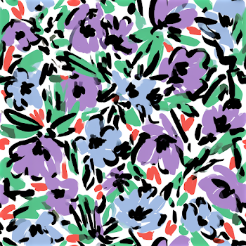 Playful Floral Seamless Pattern