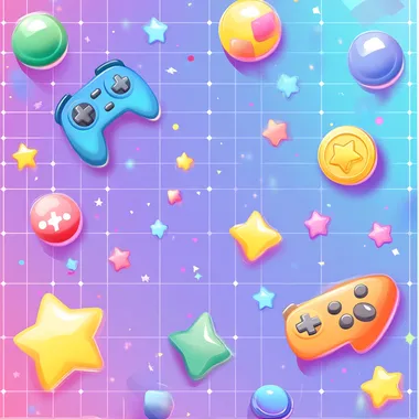 Playful Game Background for Casual Gaming Playful Game Background for Casual Gaming