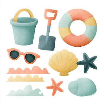 Playful Kids Beach Toys Set
