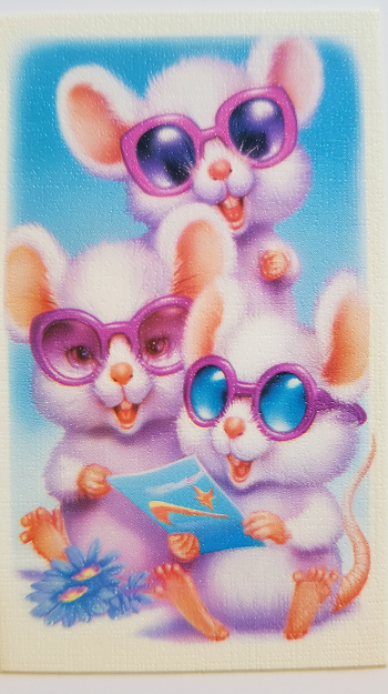 Playful Mice in Sunglasses