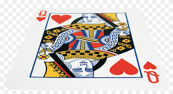 Playing Cards Png Image - Card Queen Of Hearts Png, Transparent ...